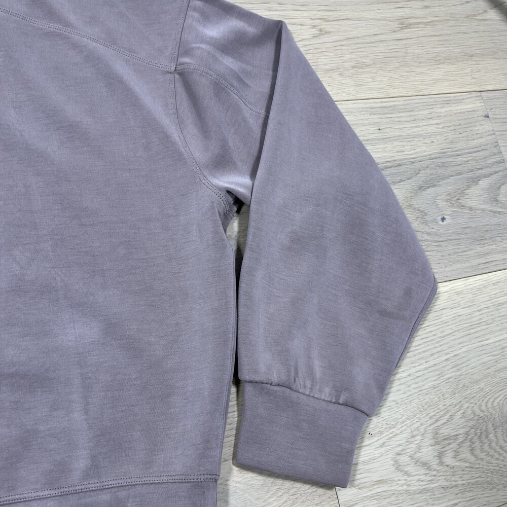 Womens Lululemon Peloton Softstreme Perfectly Oversize Crop Sweatshirt - Picture 15 of 16